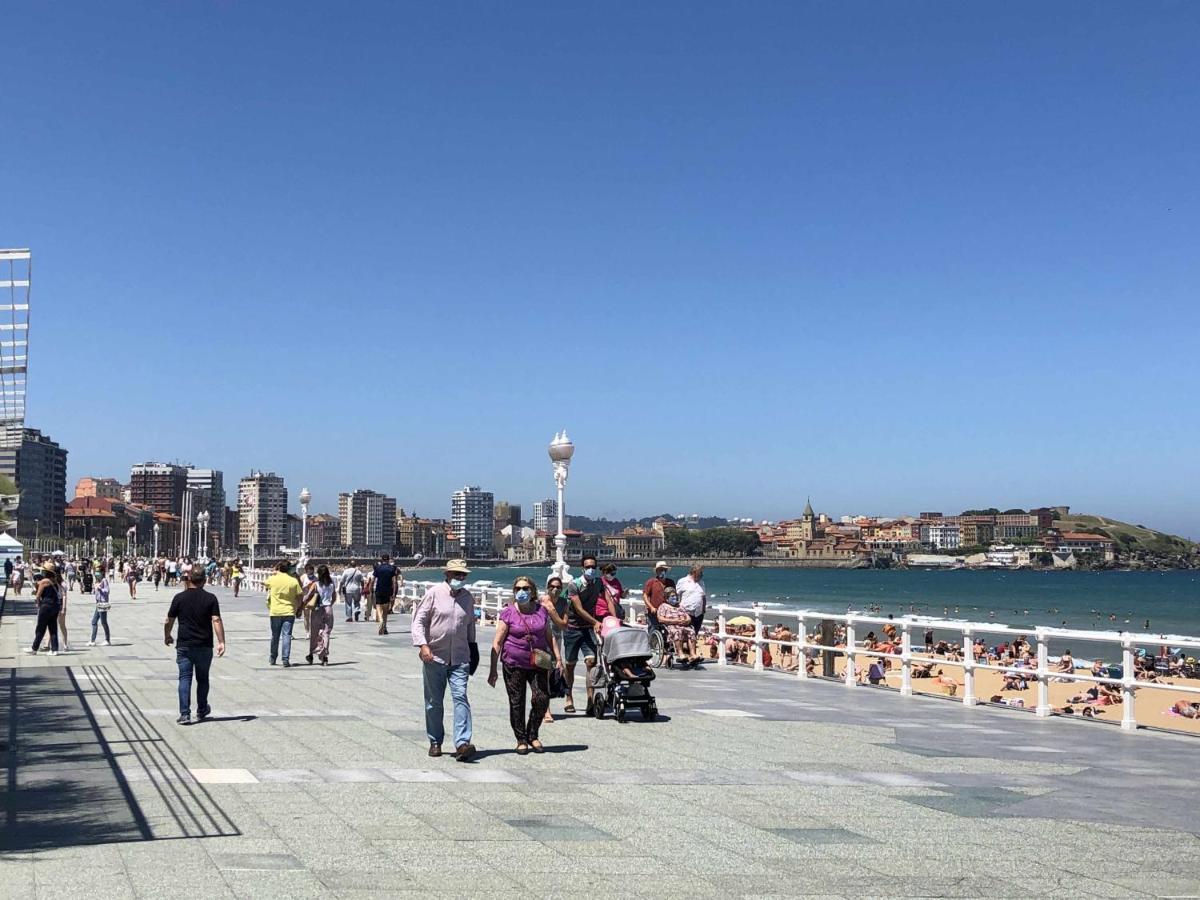 Arena Playa Gijon By Flowhome Dış mekan fotoğraf